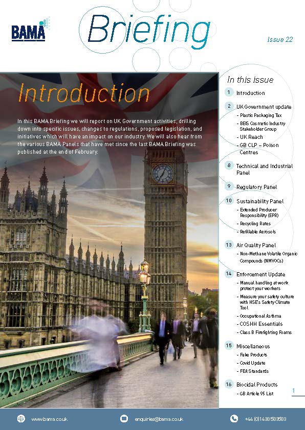 BAMA Briefing Issue 22